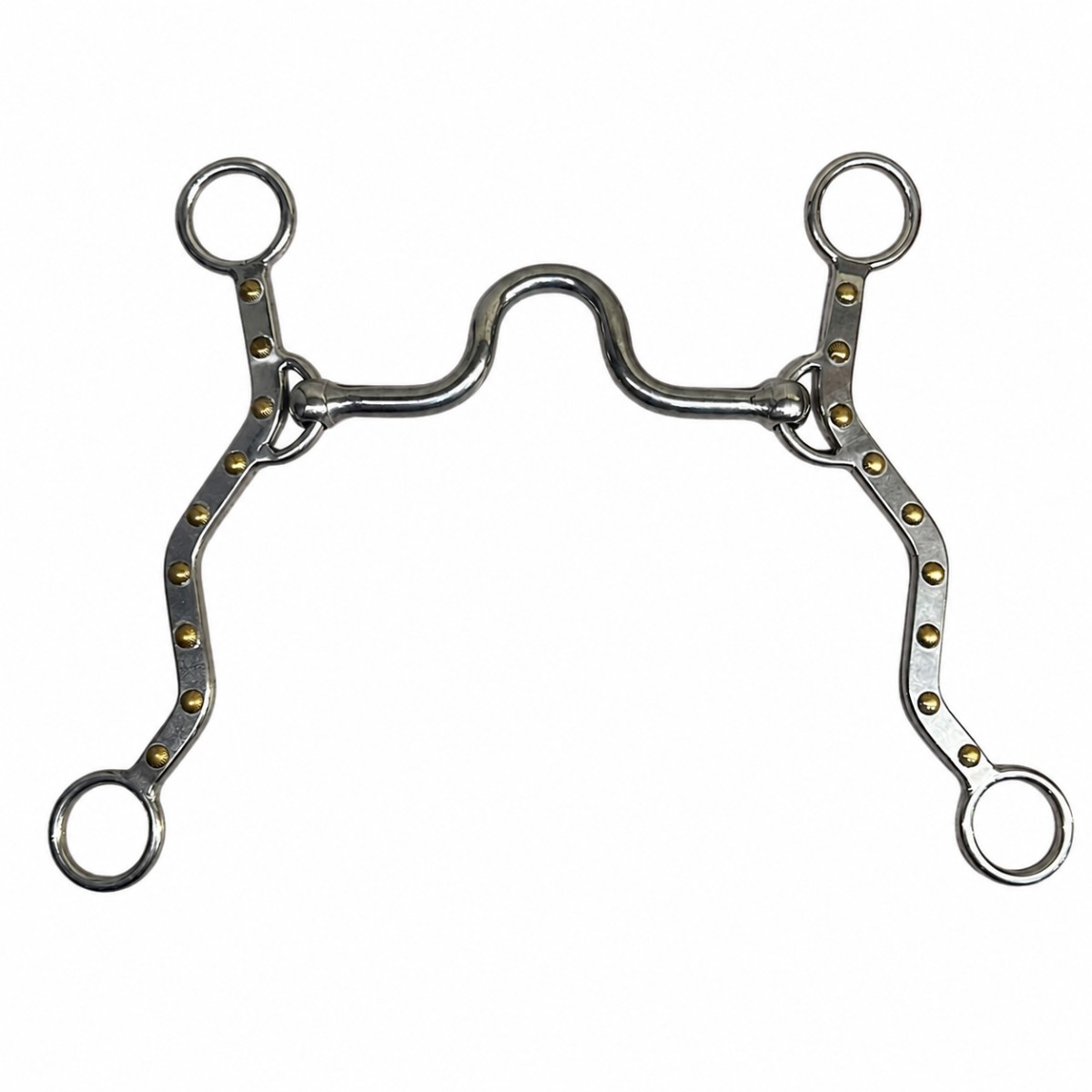 FREIO CAMPEIRO BOCAL U PERNA GRANDE DETALHADA MM HORSE