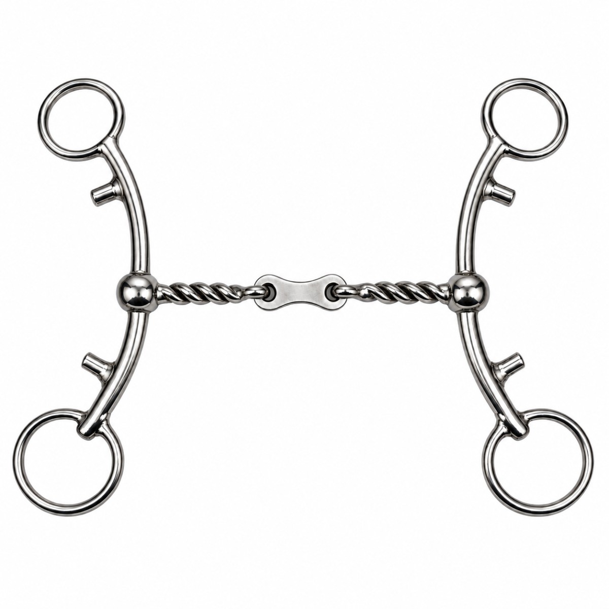 FREIO G TORCIDO C/ OSSO MM HORSE